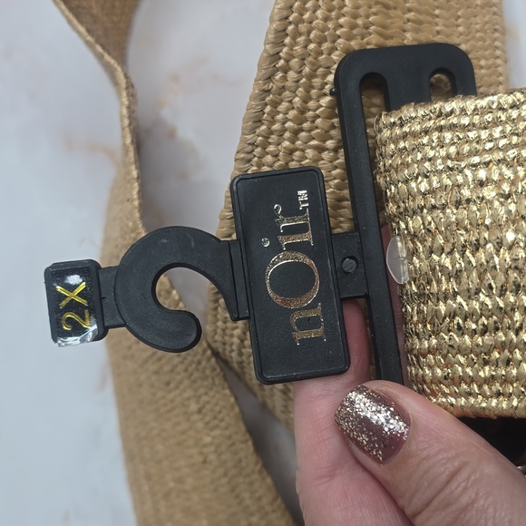 Gold elastic belt 2x new - Picture 4 of 6